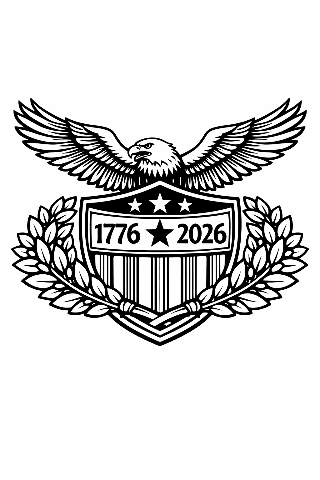 USA 250th Anniversary "Bold & Easy" Coloring Bundle – 7 Premium SVG Designs
